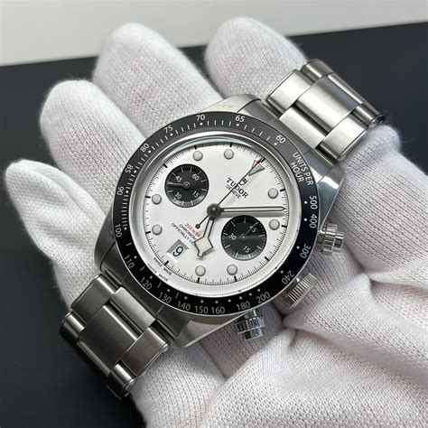 tudor white panda|tudor black bay chrono 2021.